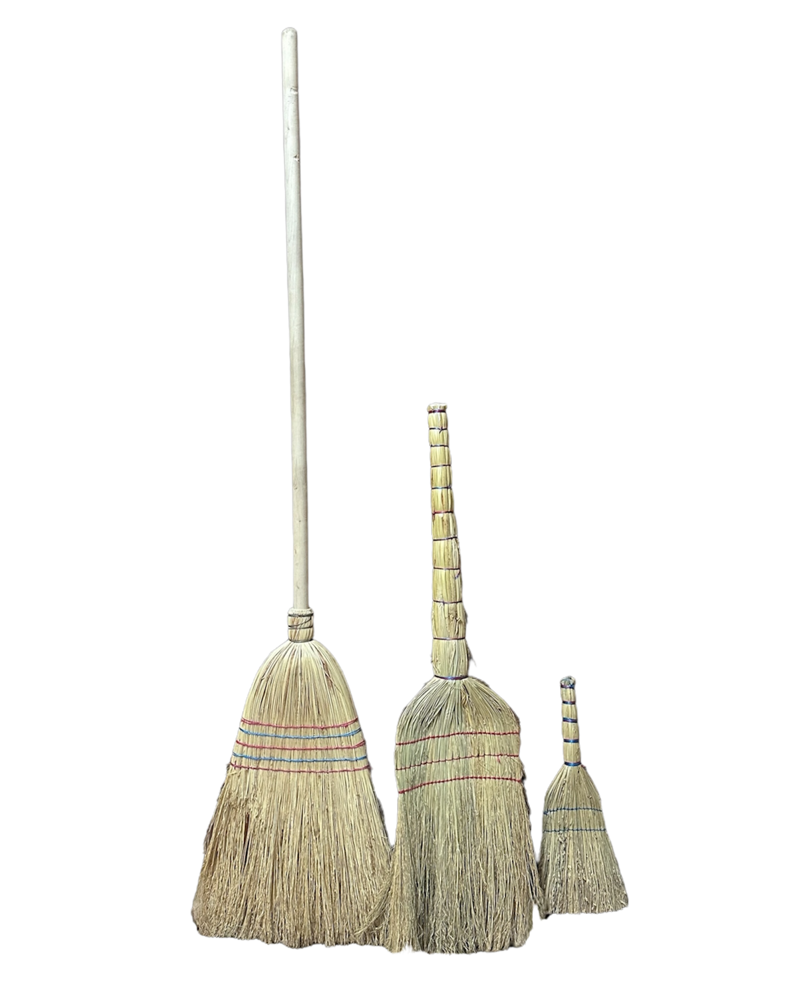 Large straw hand broom for stables and floors | Traditional, natural