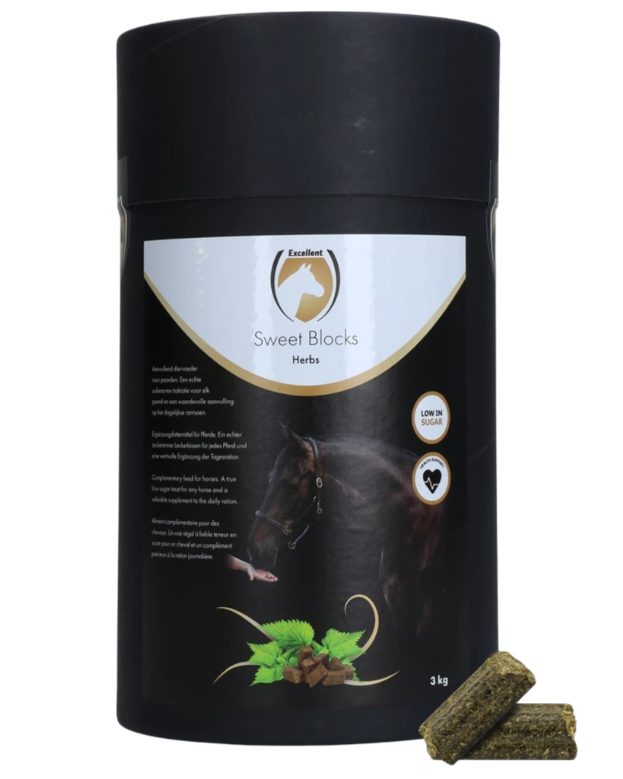 Excellent Horse Sweet Blocks Carrot treats for horses in various flavors