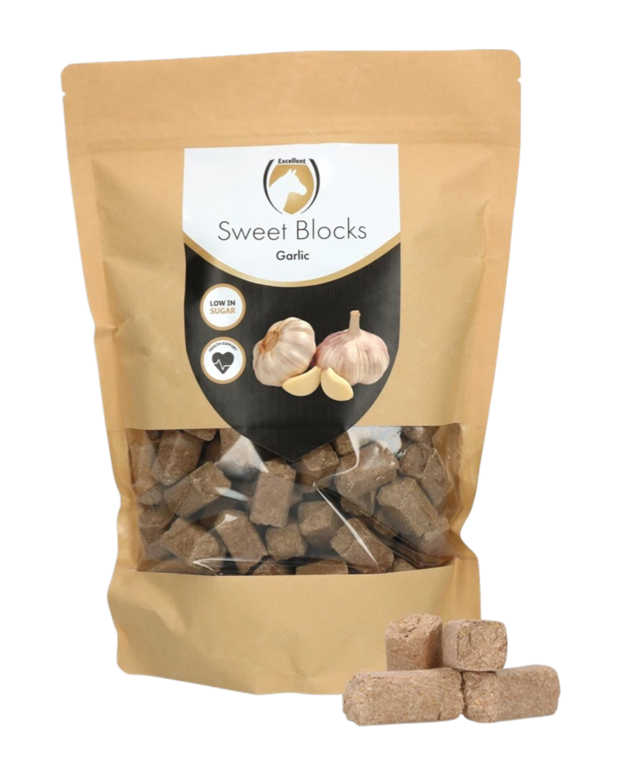 Excellent Horse Sweet Blocks Carrot treats for horses in various flavors
