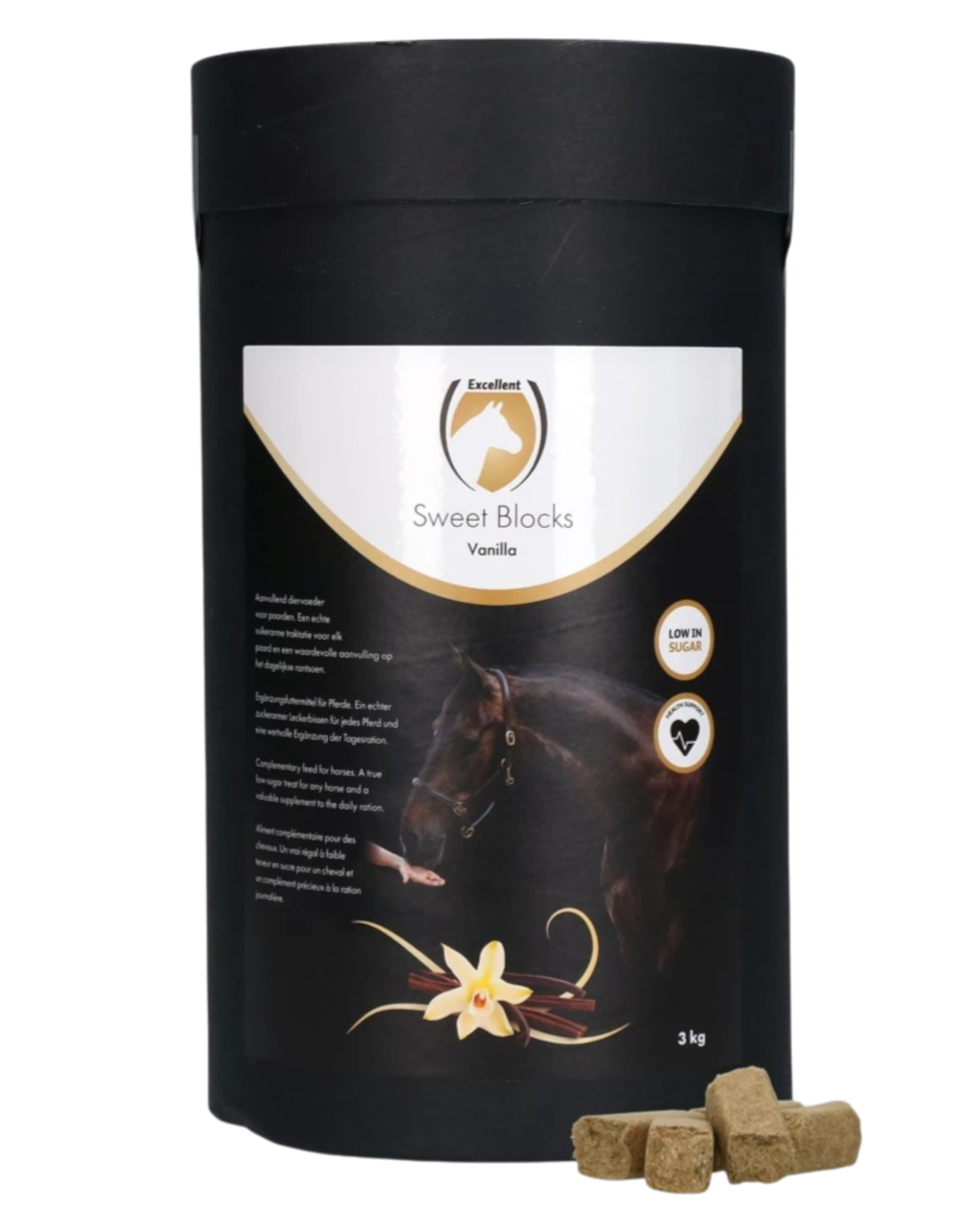 Excellent Horse Sweet Blocks Carrot treats for horses in various flavors