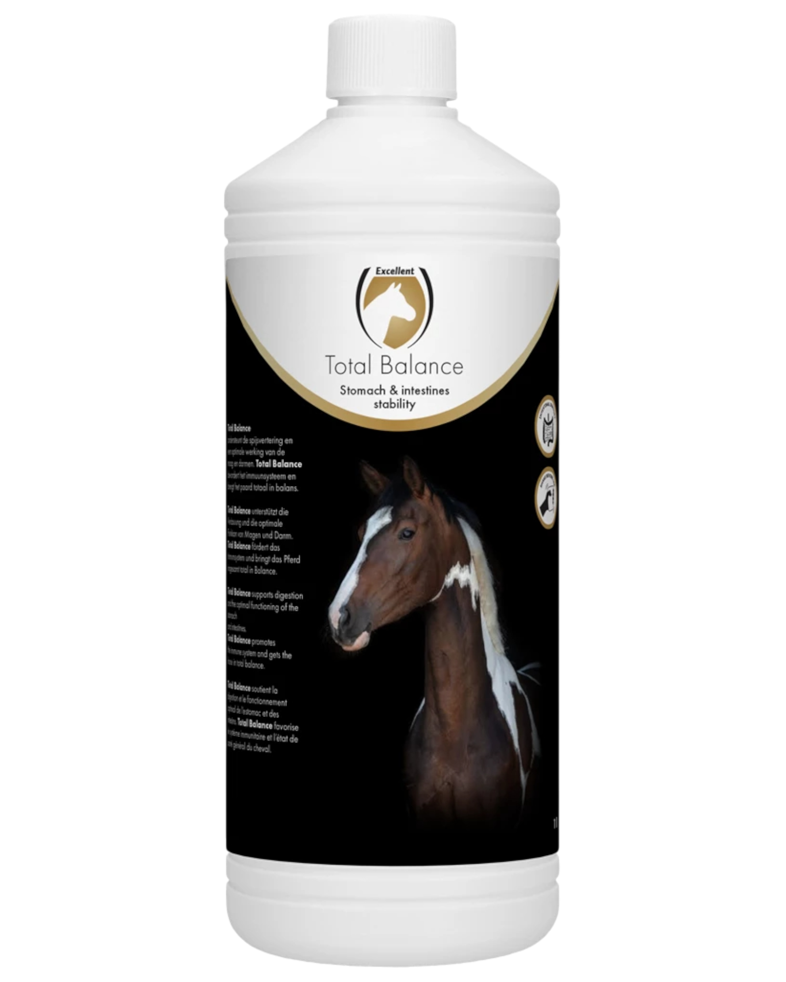 Excellent Horse Total Balance, supports optimal functioning of the stomach and intestines, supports the immune system