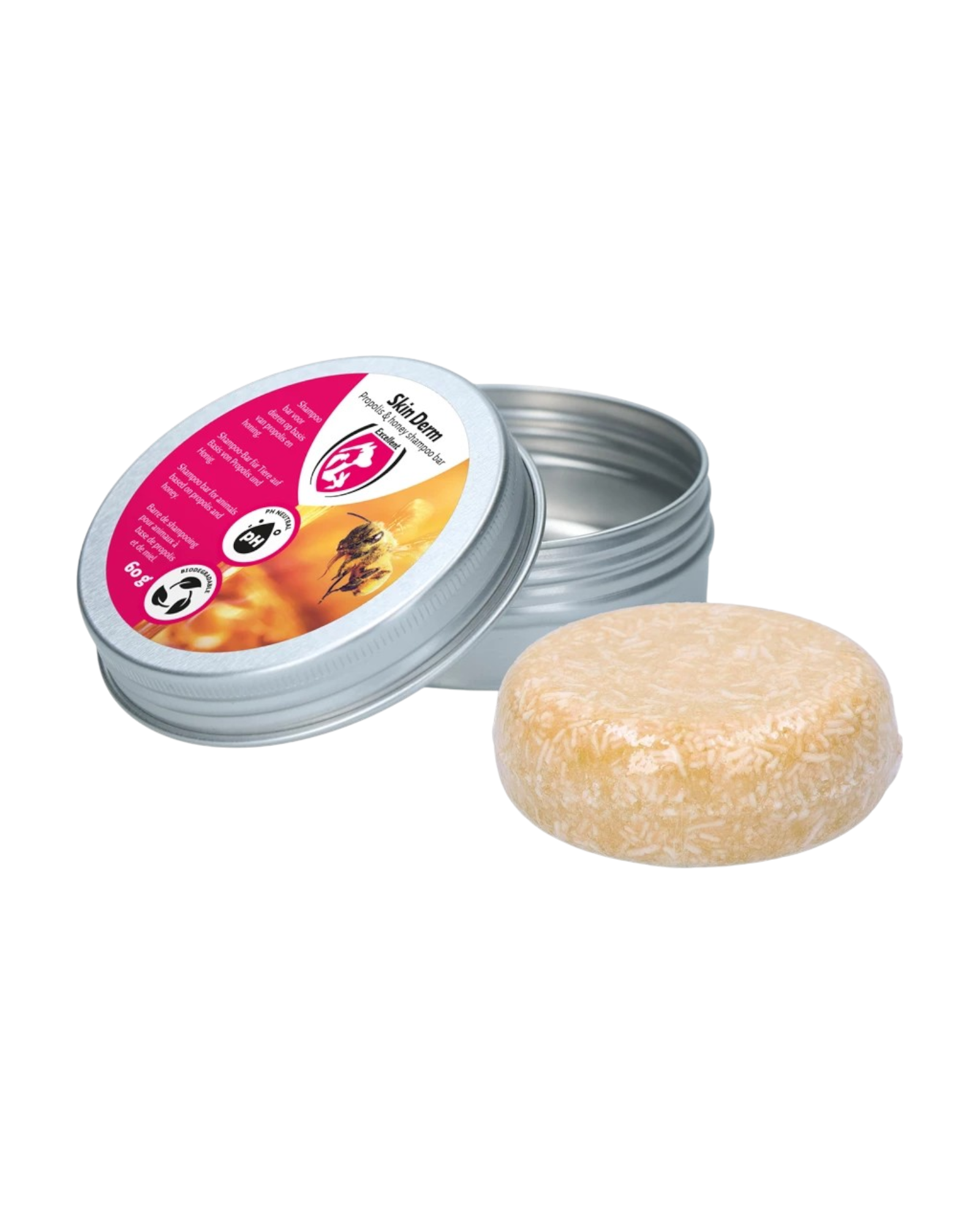 Excellent Skin Derm Propolis Shampoo Bar 60 g – Natural shampoo bar with propolis and honey