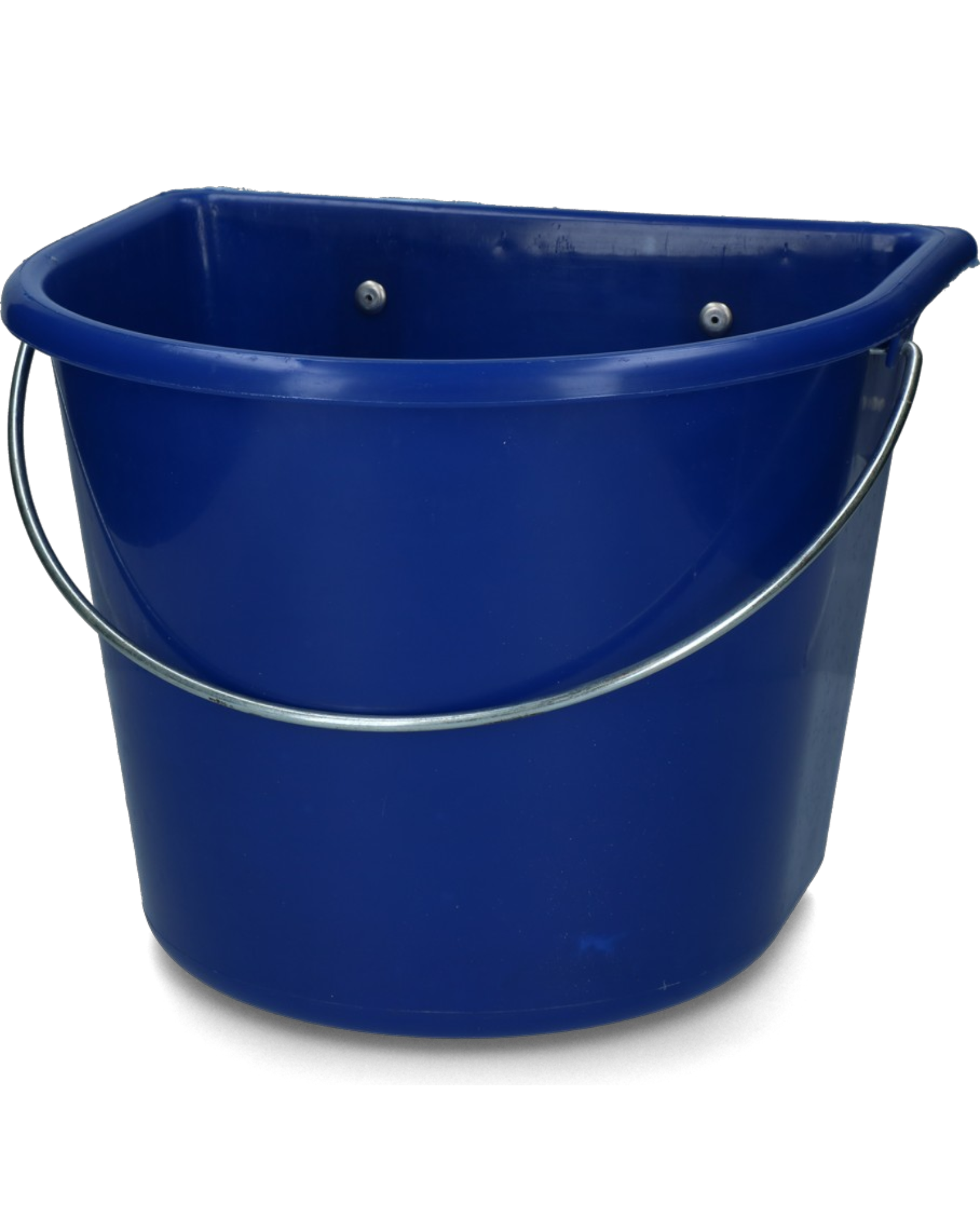 vPlast Portable Trough 15 l with Hooks and Handles – Navy Blue