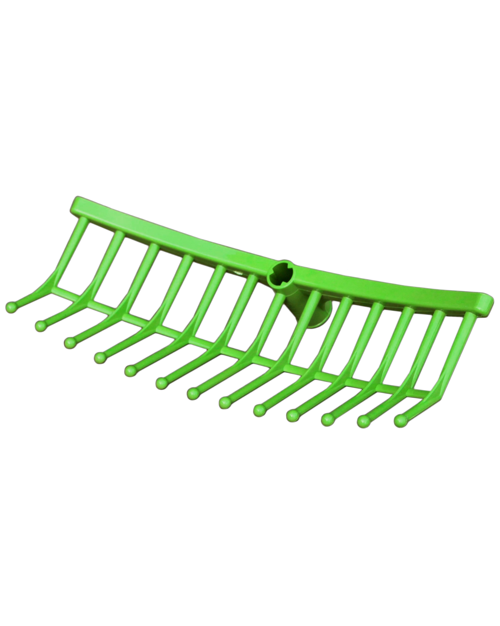 Green Plastic Feeding Fork – Stable, Ø 26 mm
