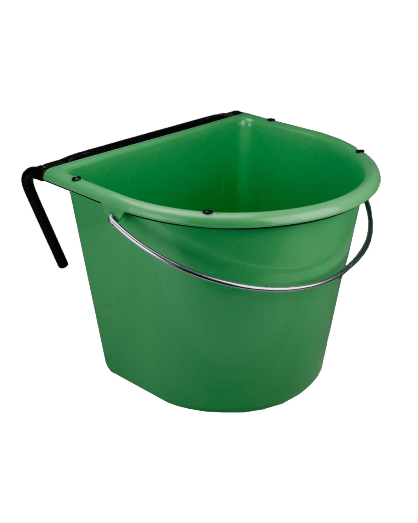 15 l Feed Trough with Hook and Eye – Green