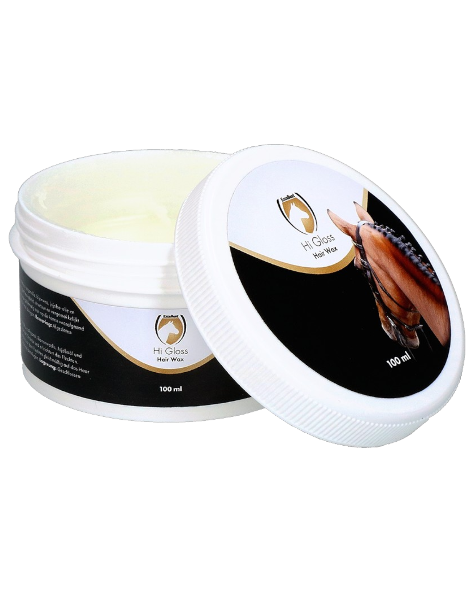 Excellent Horse Hi Gloss Hair Wax 100ml – Mane and tail wax for horses