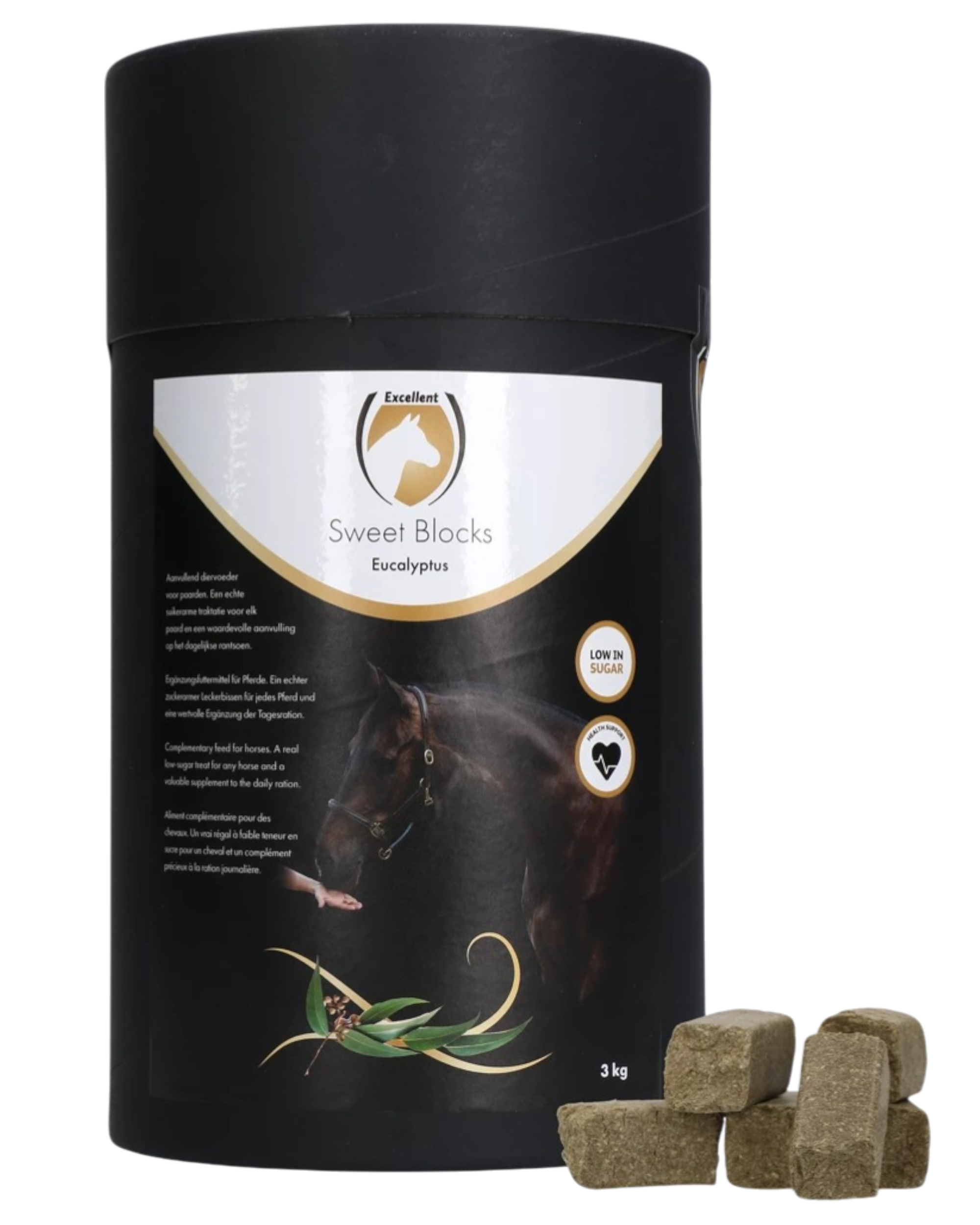 Excellent Horse Sweet Blocks Carrot treats for horses in various flavors