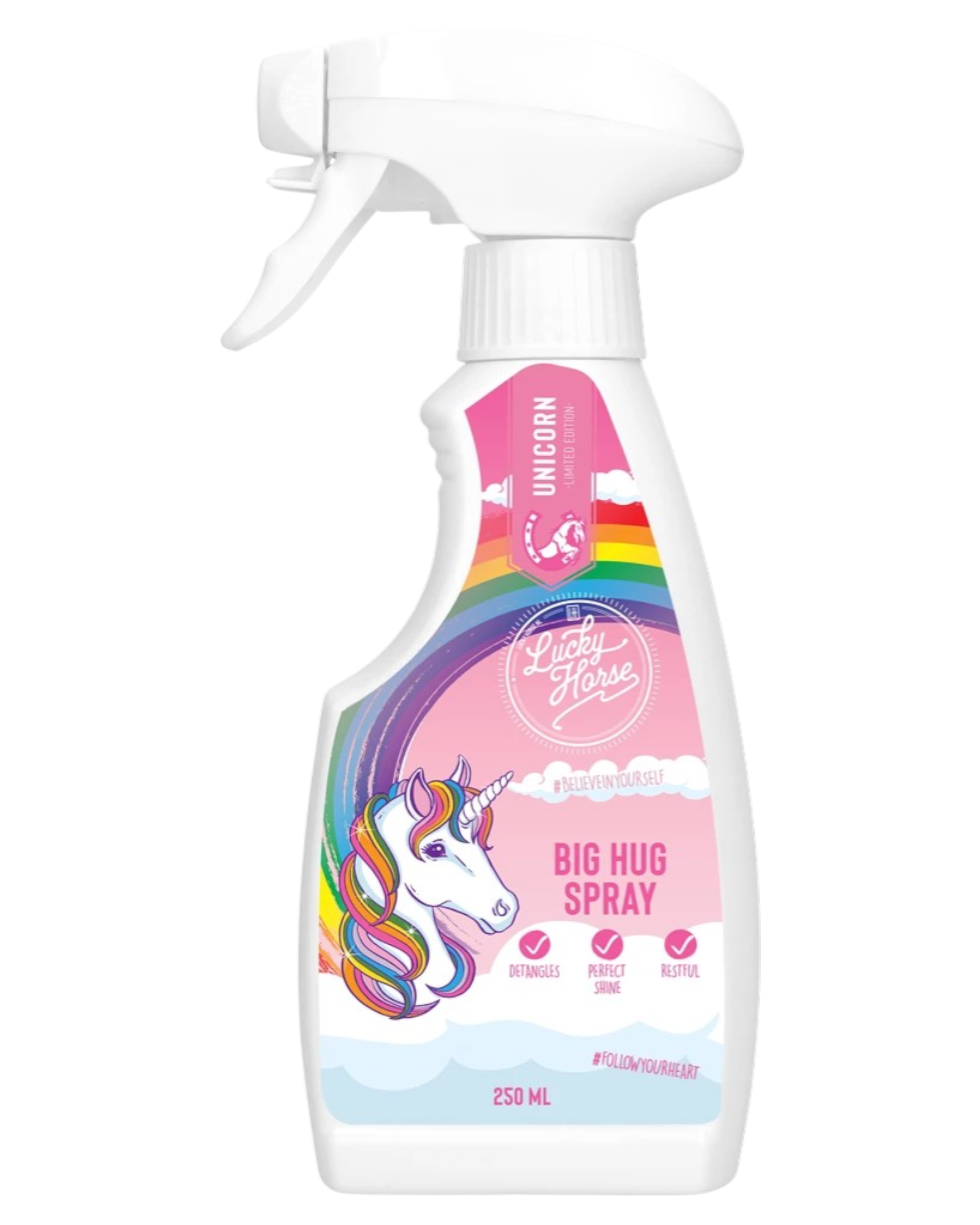 Lucky Horse - Unicorn Cuddle Spray – Spray z lawendą dla koni i kucyków | 250 ml