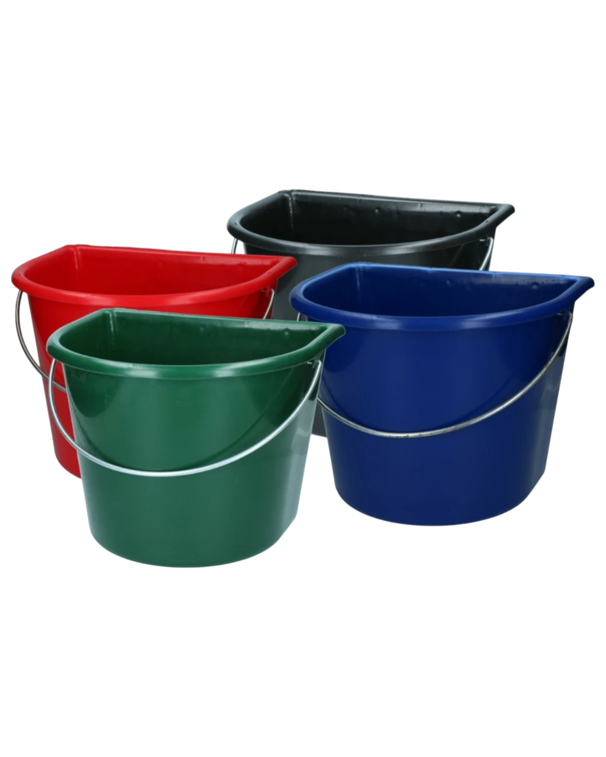 Ergonomic 15L flat-sided bucket – comfortable and durable