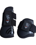 Neopren-Gamaschen für Pferde Canter Club Pro schwarz – FULL, COB, PONY