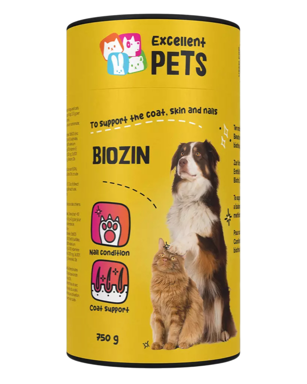 Excellent Pets Biozin – Unterstützung für Fell, Haut und Krallen