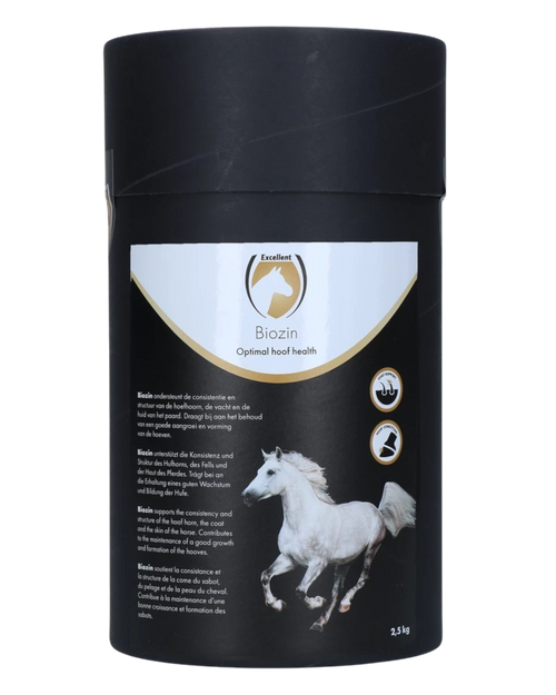 Excellent Horse Biozin – Ergänzungsfuttermittel für gesunde Hufe, Fell und Haut des Pferdes