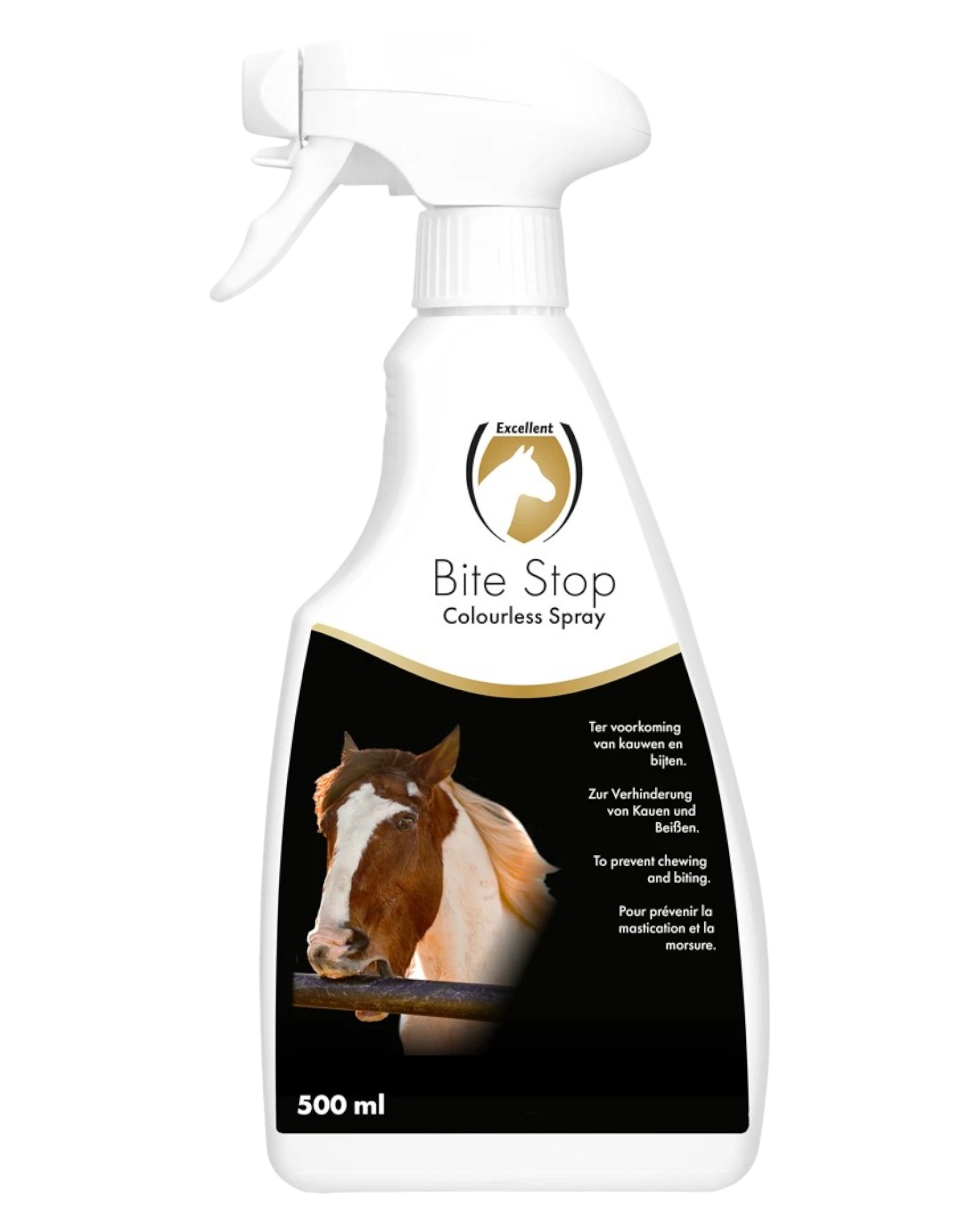 Excellent Horse Bite Stop Spray 500 ml prevents horses from biting objects