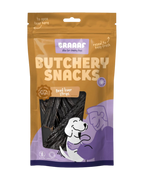 Braaaf Butchery Snacks – paski z wątróbki wołowej 150 g