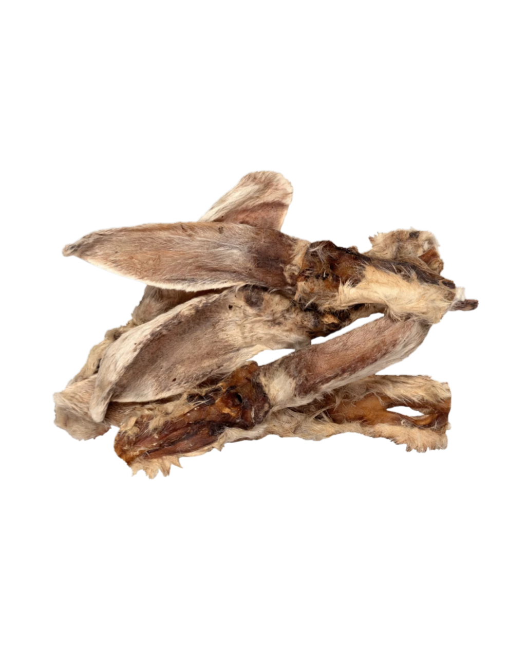 Braaaf Butchery Snacks – uszy królika z włosem 80 g