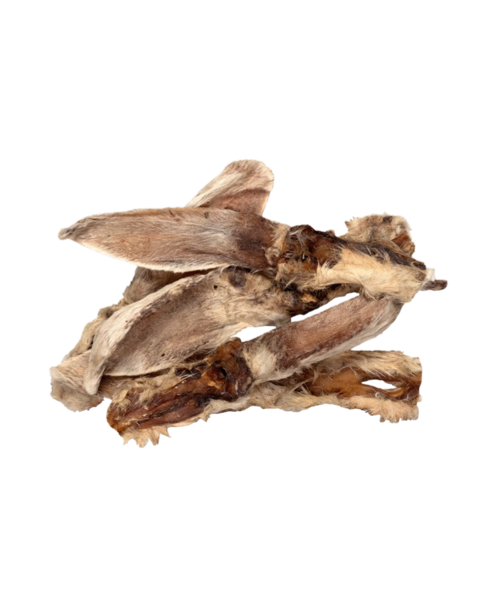 Braaaf Butchery Snacks – Kaninchenohren mit Haaren 80 g