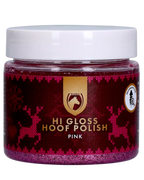 Excellent Horse - Pielęgnujący Świąteczny lakier do kopyt z brokatem – Hi Gloss różne kolory