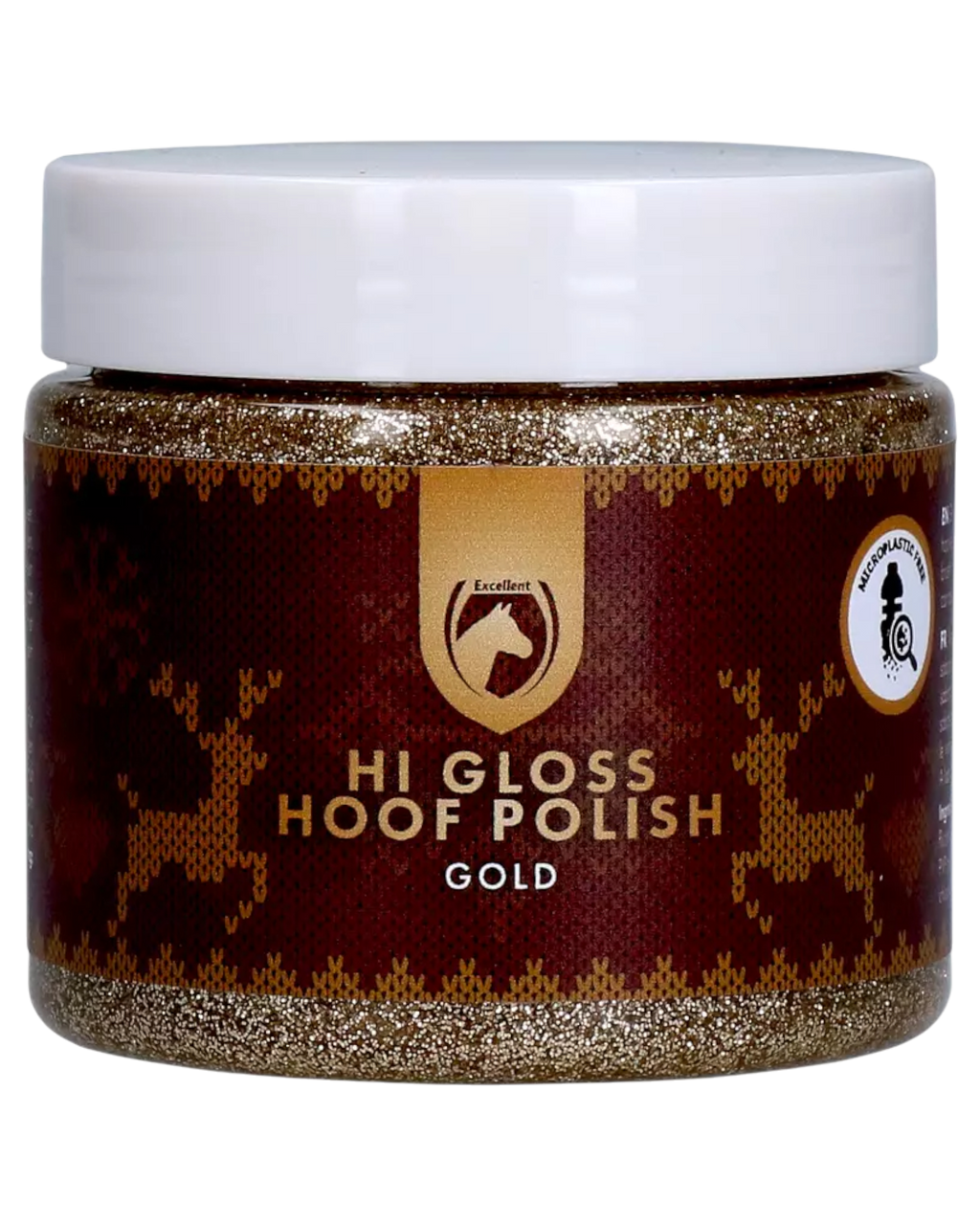 Excellent Horse - Pielęgnujący Świąteczny lakier do kopyt z brokatem – Hi Gloss różne kolory