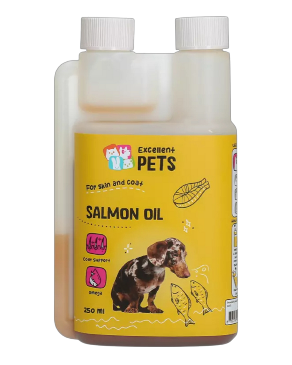Excellent Pets Lachsöl – Lachsöl für Hunde