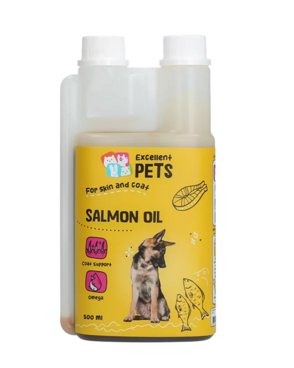 Excellent Pets Lachsöl – Lachsöl für Hunde