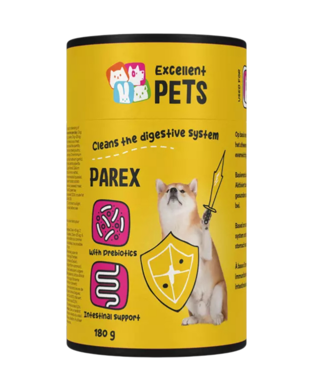 Excellent Pets Dog Parex – natürliche Unterstützung für Verdauung und Immunsystem