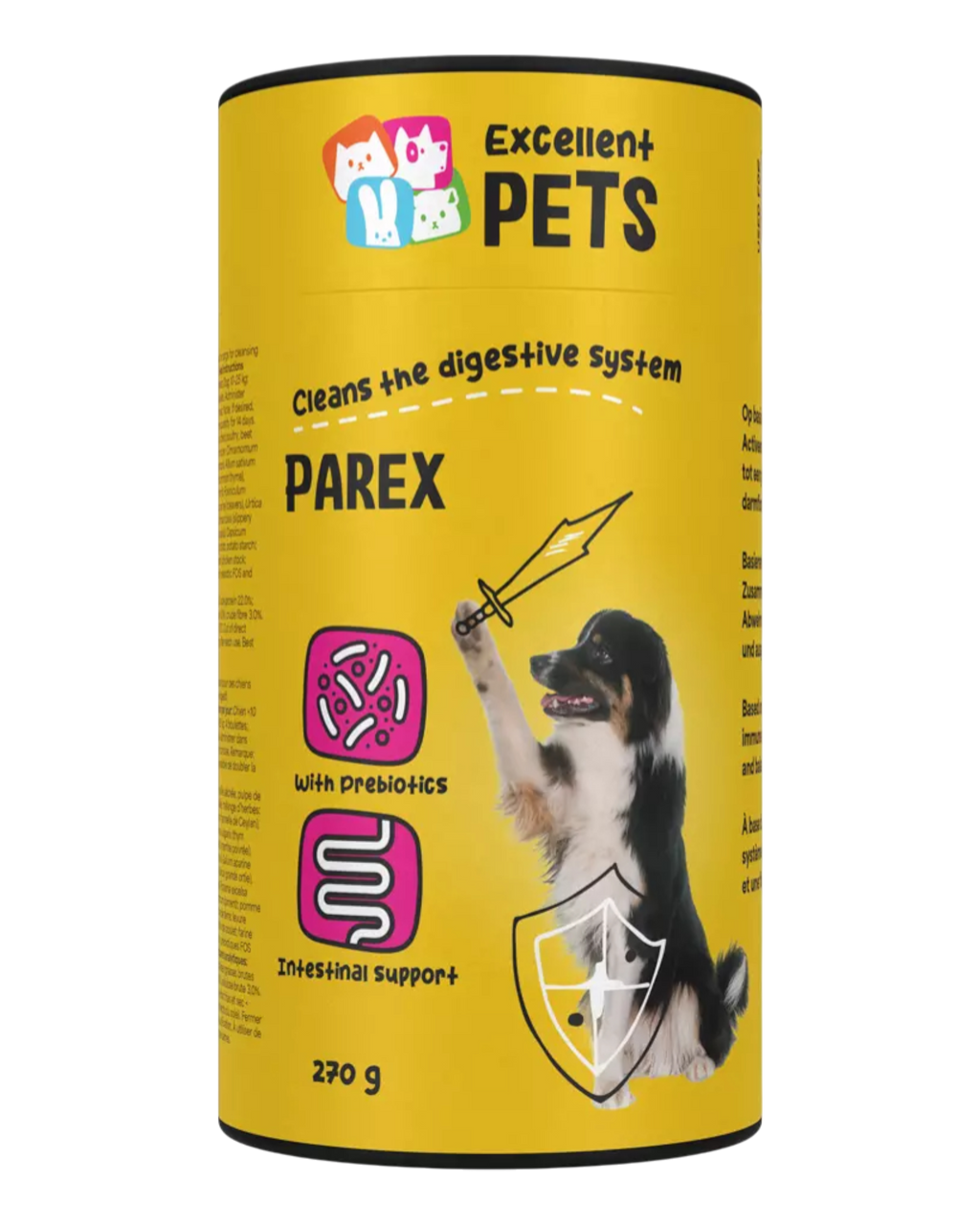 Excellent Pets Dog Parex – natürliche Unterstützung für Verdauung und Immunsystem