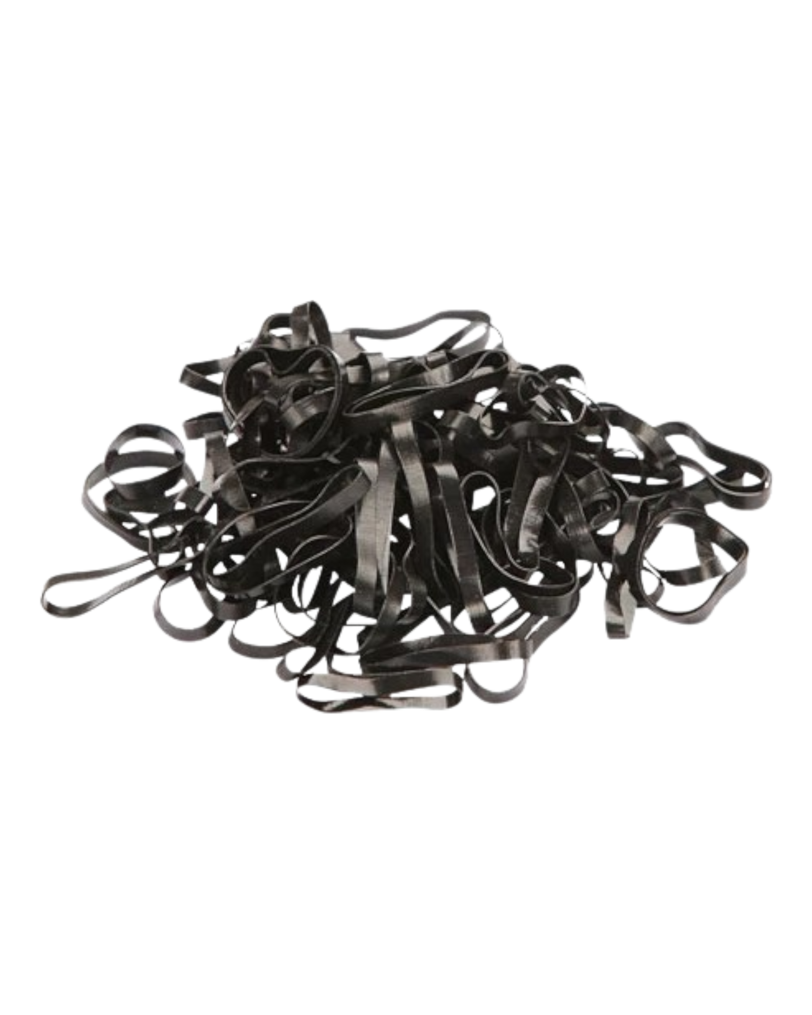 Elastic black silicone rubber bands for horses to braid their mane and tail 500 pcs different colors