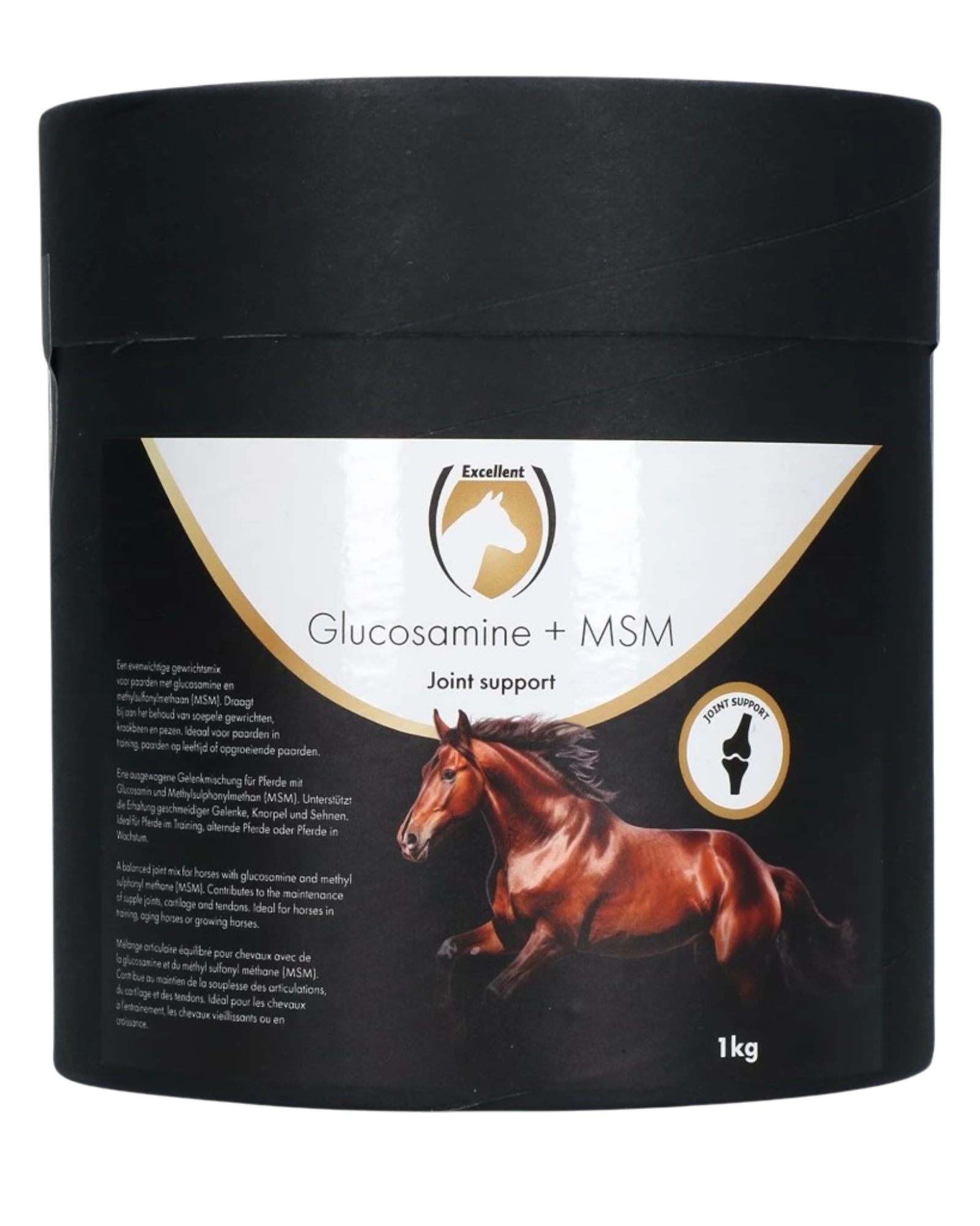 Excellent Horse Glucosamine + MSM – supplement for horses – comfort of movement 1 kg