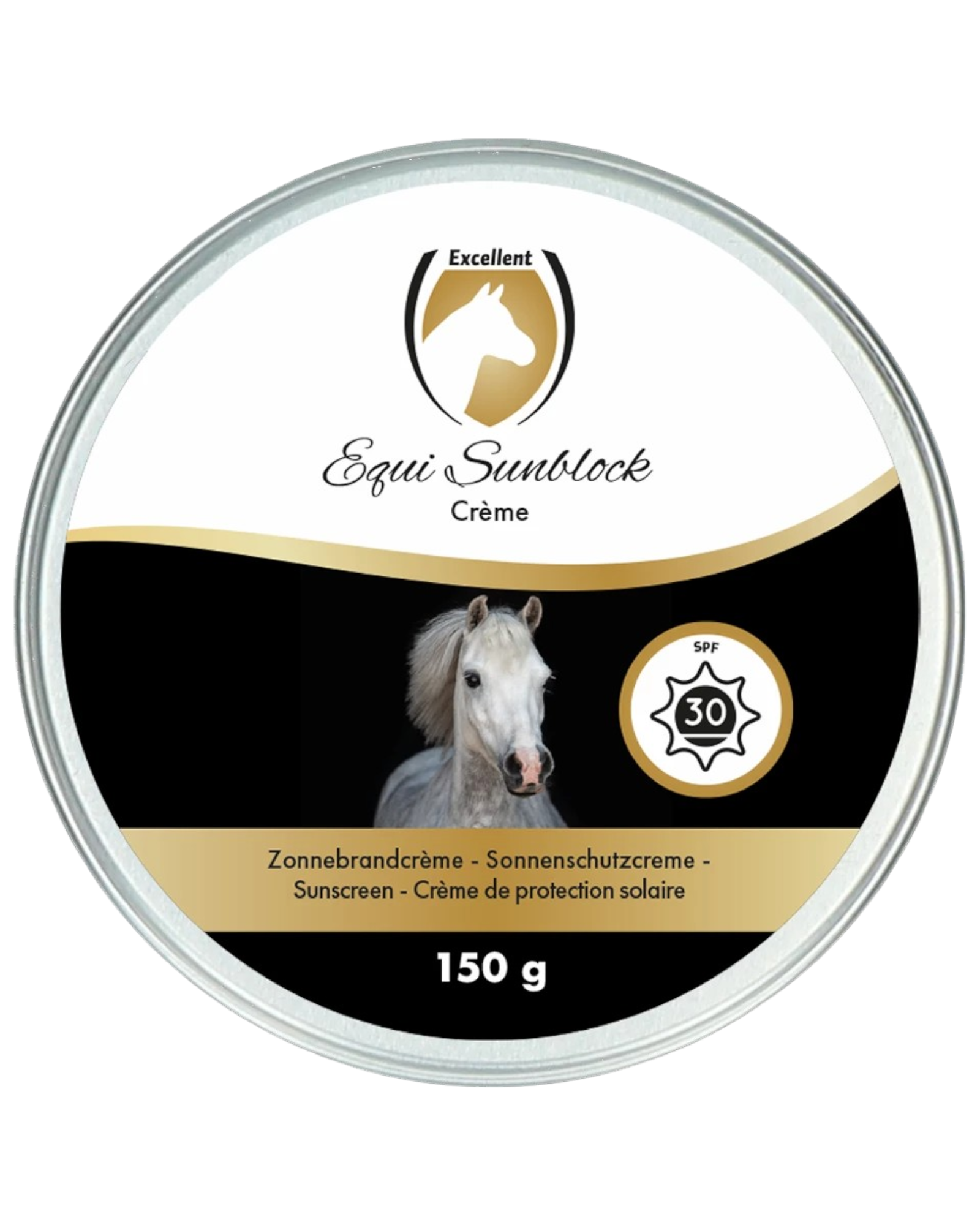 Krem przeciwsłoneczny dla koni Excellent Horse Sunblock SPF 30 150 g