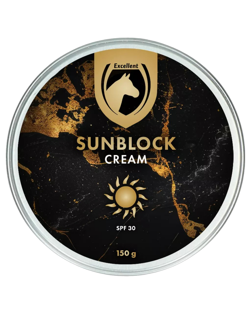 Excellent Horse Sunblock SPF 30 – Sonnencreme für Pferde, 150 g