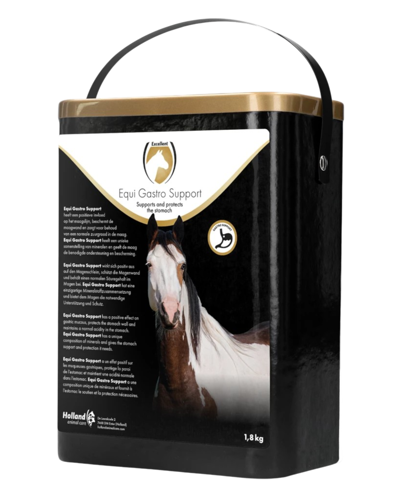 Excellent Horse Gastro Support 1.8 kg, for stomach support and maintaining proper stomach acidity