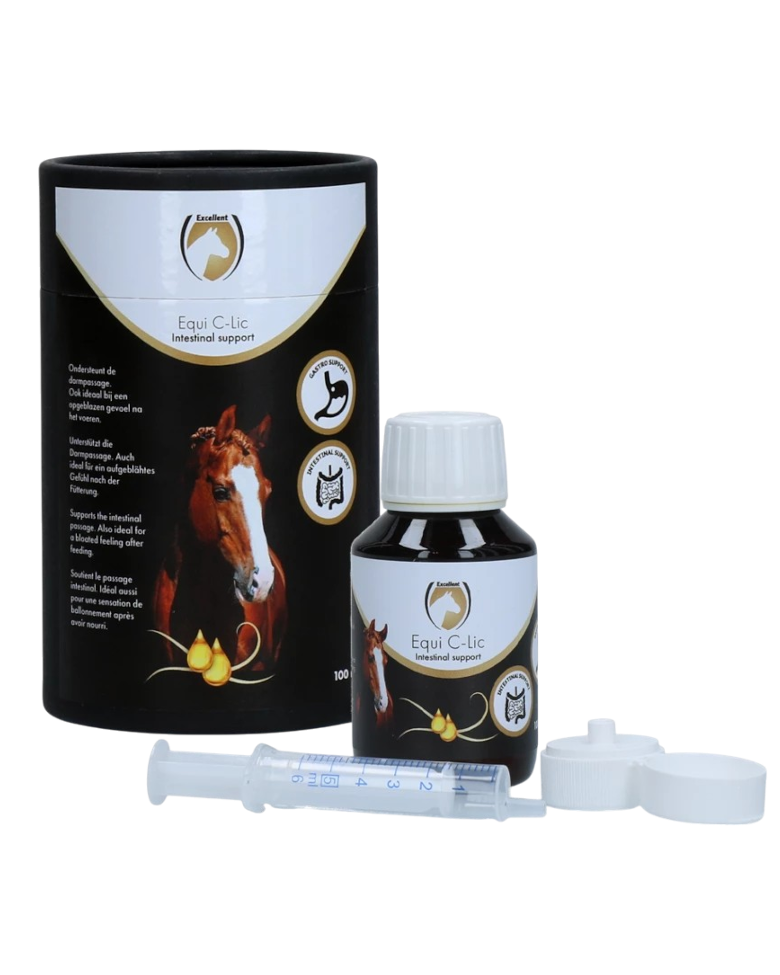 Excellent Horse C-Lic 100 ml flatulence after feeding, supports intestinal transit