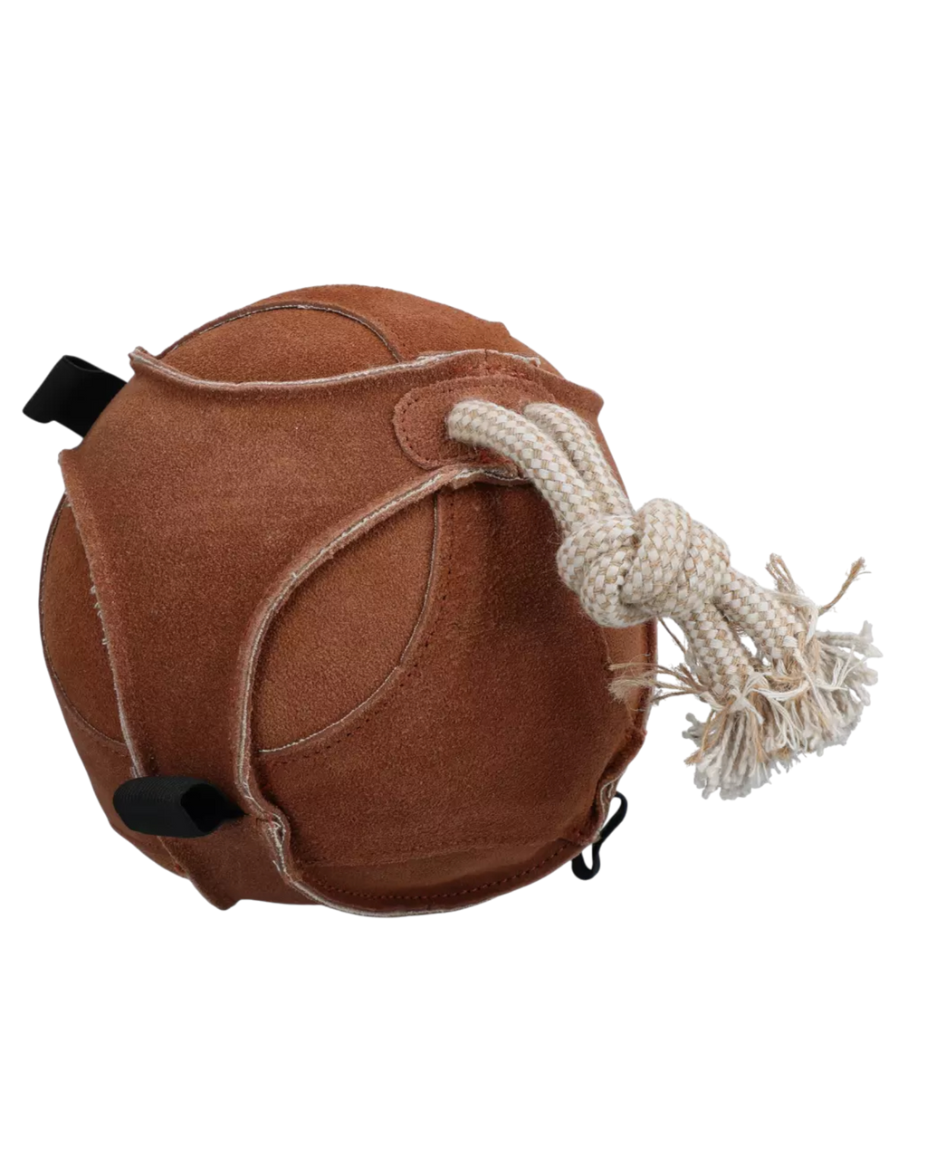 Hervorragender Spielball aus Wildleder für Pferde – Stallspielzeug für Pferde, Braun