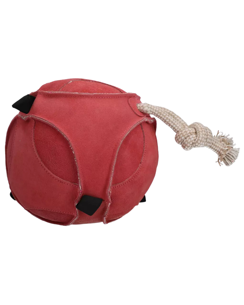 Excellent Horse Fun Play Ball Suede – Stable Toy for Horses, Red