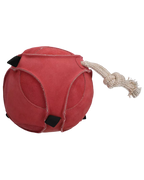 Excellent Horse Fun Play Ball Suede – Stable Toy for Horses, Red