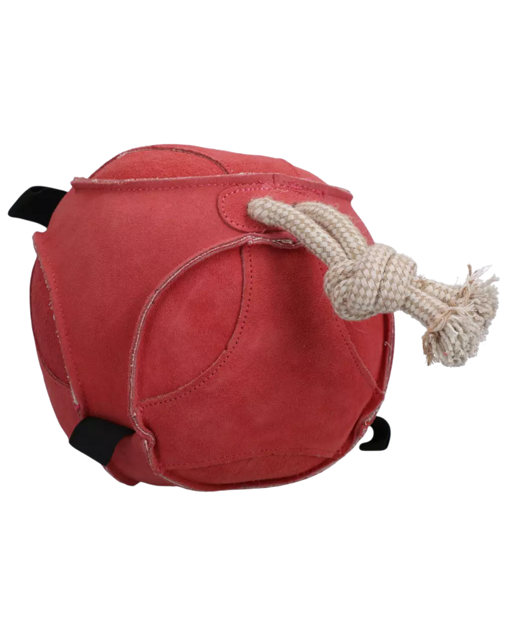 Excellent Horse Fun Play Ball Suede – Stable Toy for Horses, Red