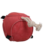 Excellent Horse Fun Play Ball Suede – Stable Toy for Horses, Red