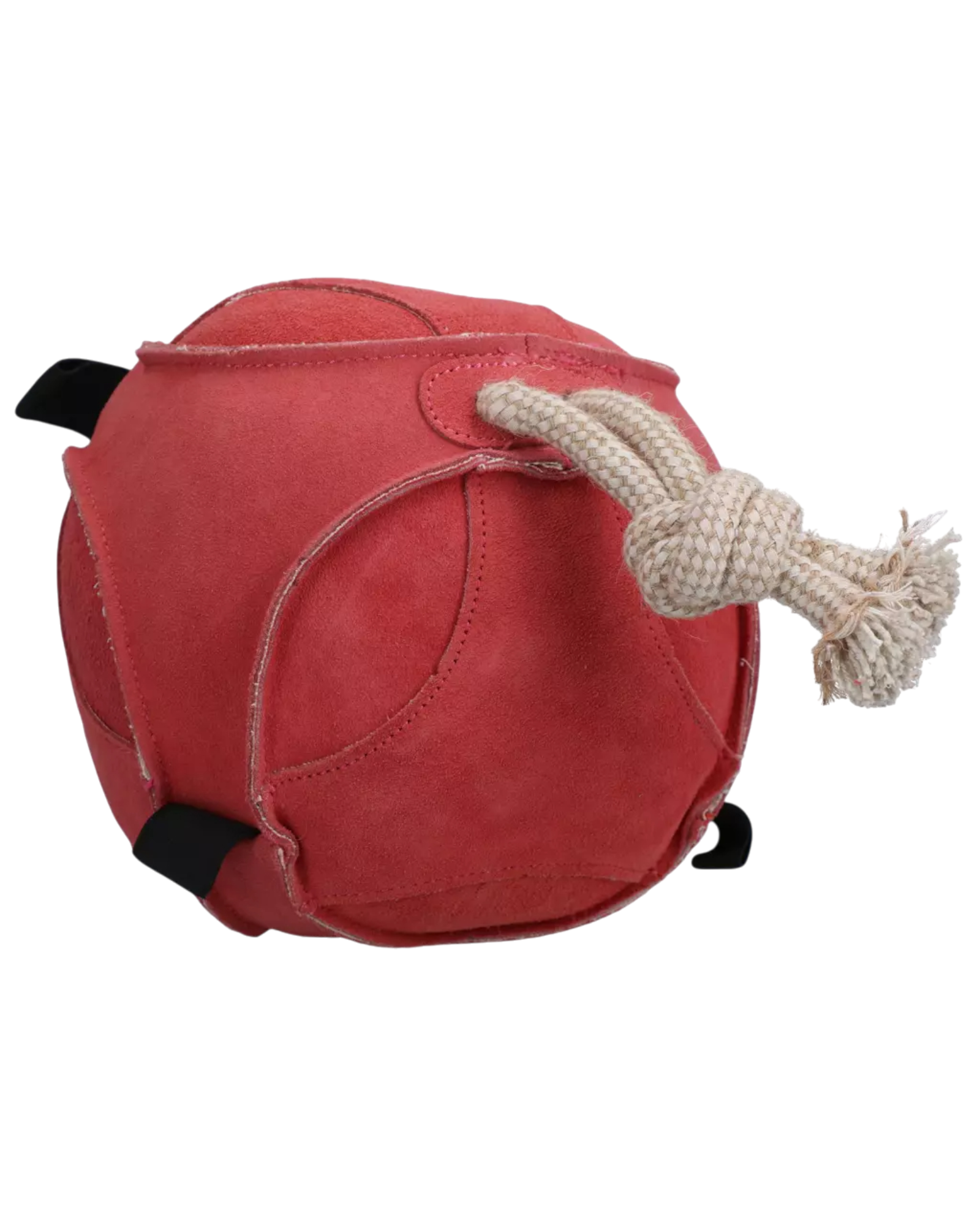 Excellent Horse Fun Play Ball Suede – Stable Toy for Horses, Red