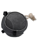 Excellent Horse Fun Play Ball Suede – Stable Toy for Horses, Gray