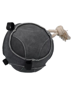 Excellent Horse Fun Play Ball Suede – Stable Toy for Horses, Gray