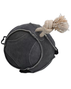 Excellent Horse Fun Play Ball Suede – Stable Toy for Horses, Gray