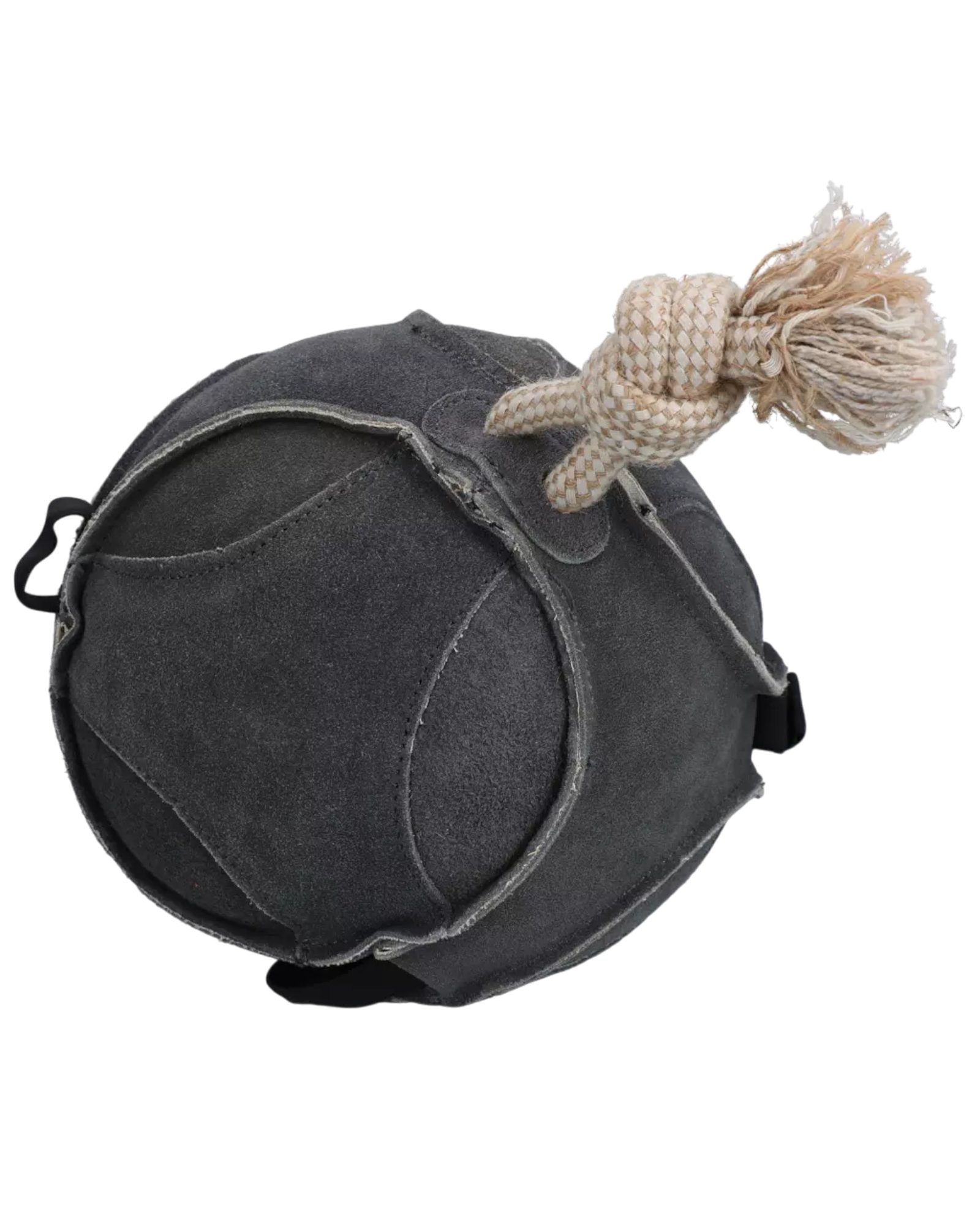 Excellent Horse Fun Play Ball Suede – Stable Toy for Horses, Gray