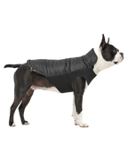Goo-eez Mock Neck Signature Wrap Dog Jacket – Black