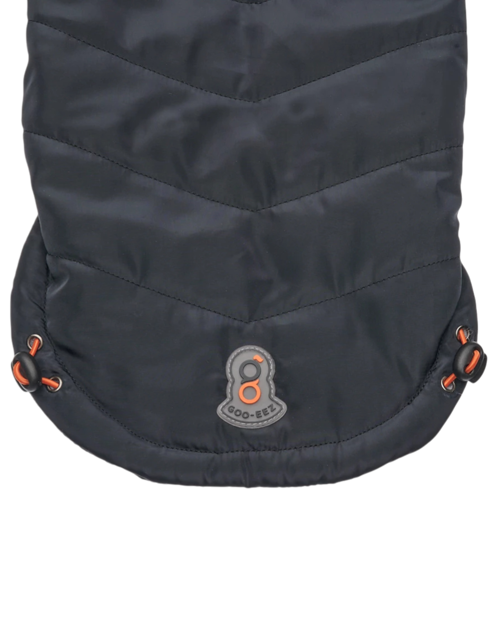 Goo-eez Mock Neck Signature Wrap Hundejacke – Schwarz