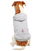 Goo-eez Kangaroo Fleece Dog Hoodie Gray