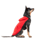 Goo-eez Kangaroo Fleece Dog Hoodie Red and Black