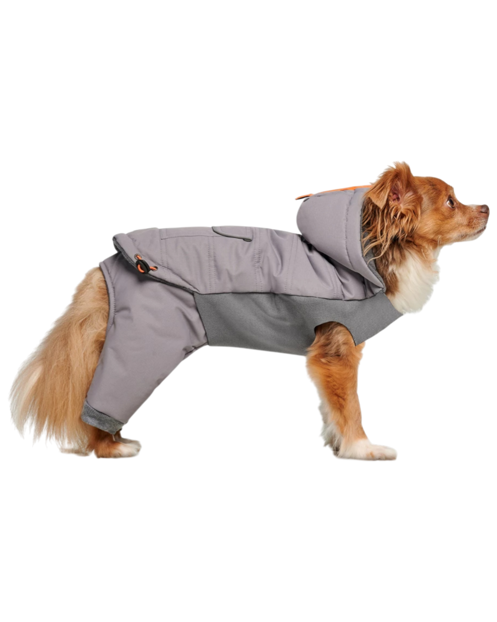 Goo-eez Kapuzen-Hundeschneeanzug Grau