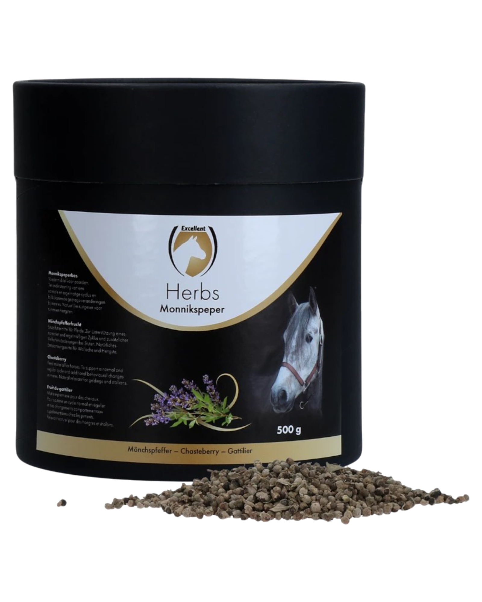 Excellent Horse Chasteberry 500 g supports a healthy cycle and is a natural sedative