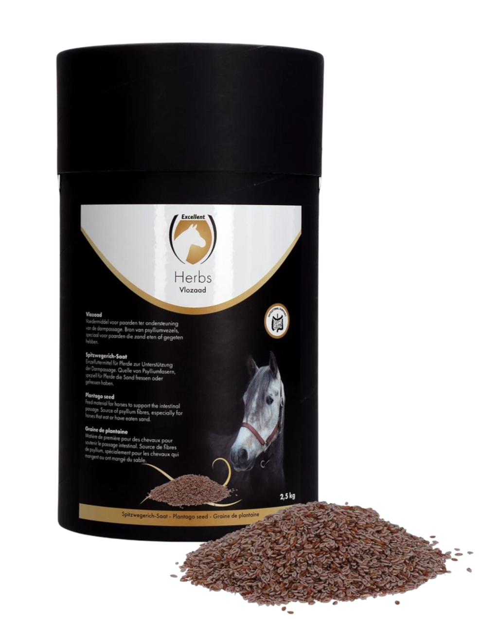 Excellent Horse Ribwort Plantain 1.2 kg intestinal transit support