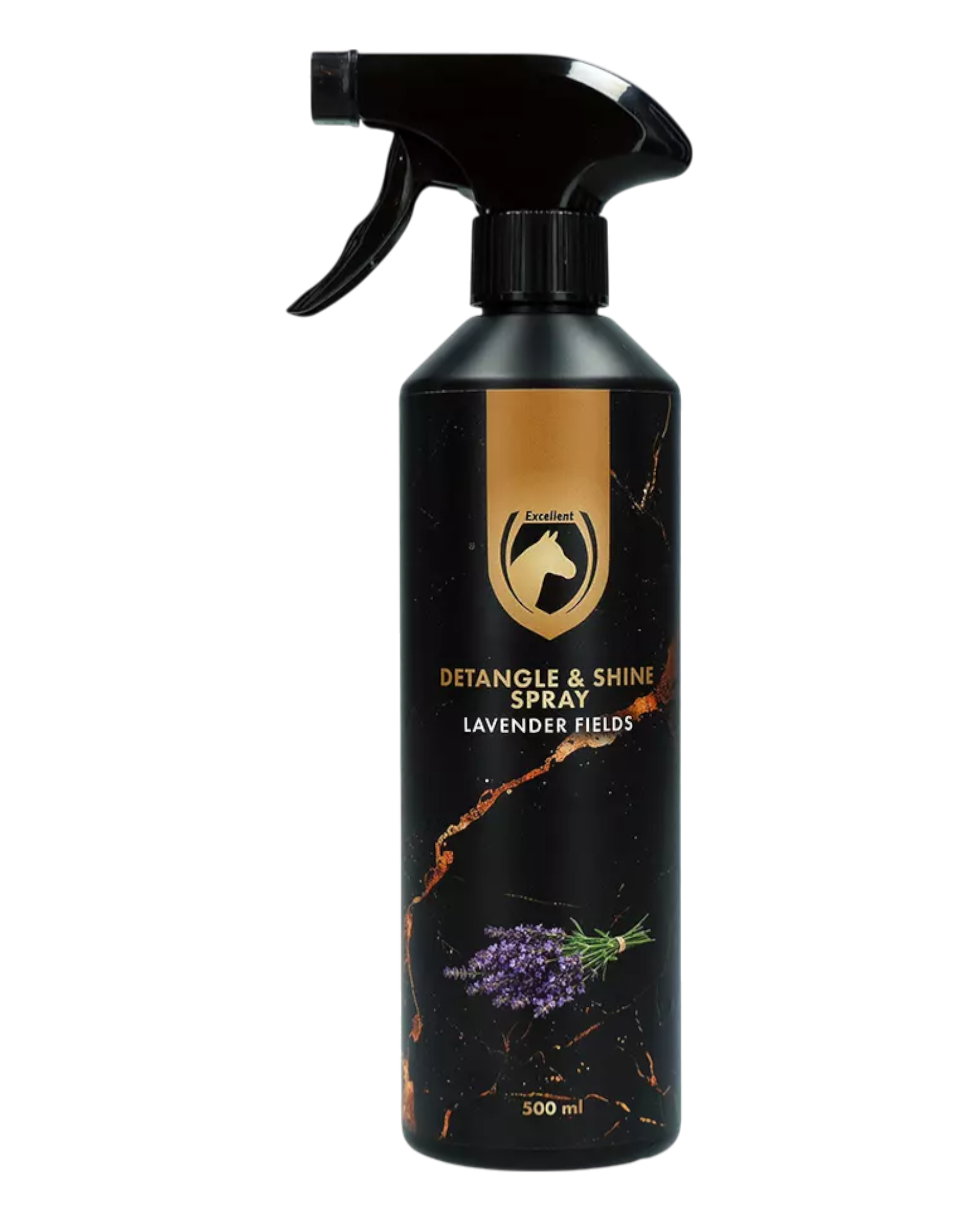 Excellent Horse Detangle & Shine Spray – spray rozczesujący i nabłyszczający 500 ml pola lawendy